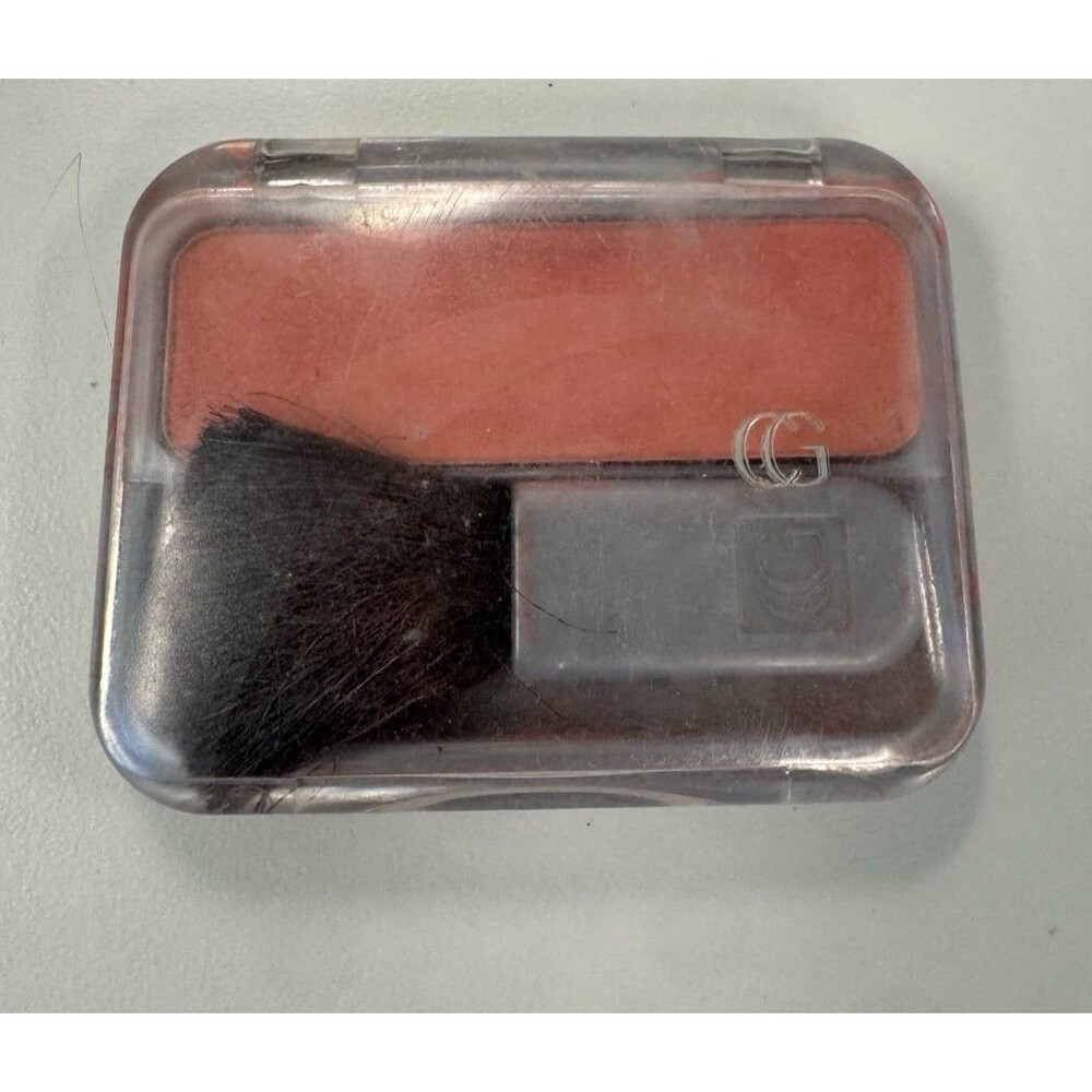 COVERGIRL Cheekers Blush 150 Pretty Peach 3g 0.12 oz Mini Compact Powder Talc